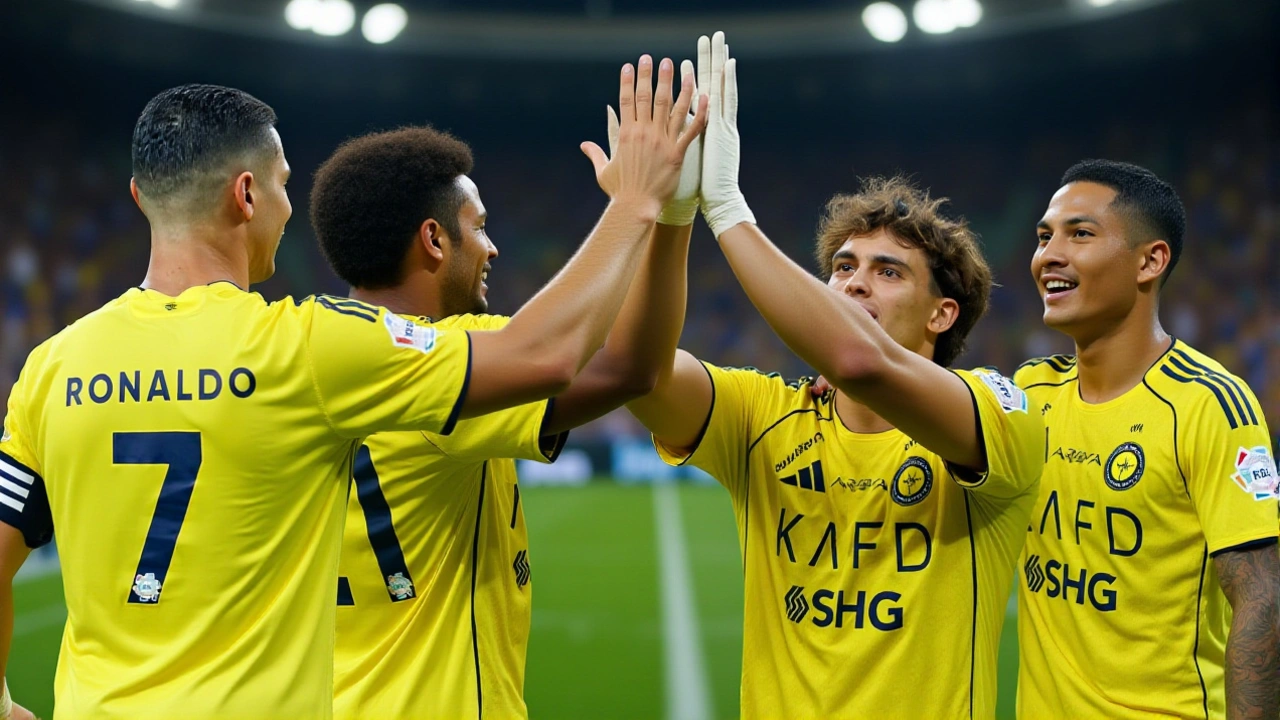 النصر يهزم استقلال دوشانبي 4-0 في مواجهة حاسمة ببطولة آسيا الثانية