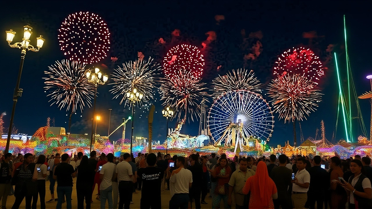 دبي تُشعل سماءها بعروض ألعاب نارية وحفلات موسيقية احتفالاً بعيد الفطر 2025