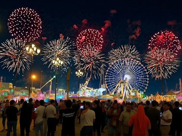 دبي تُشعل سماءها بعروض ألعاب نارية وحفلات موسيقية احتفالاً بعيد الفطر 2025