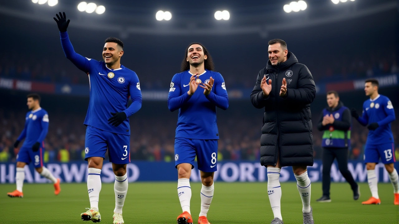 تشيلسي يهزم برشلونة 3-0 في دوري أبطال أوروبا 2025 ويرسله لـ10 لاعبين بعد طرد أراوخو