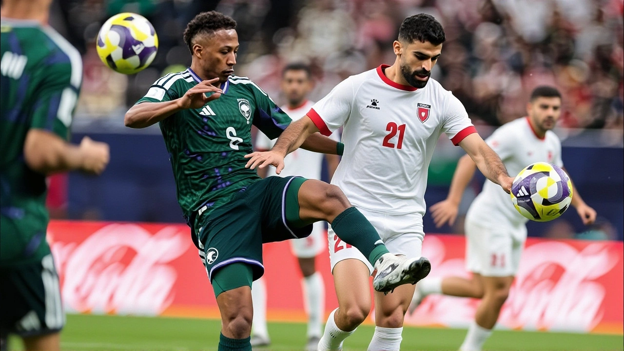 الأردن يصعد لأول مرة في تاريخه إلى نهائي كأس العرب بفوزه 1-0 على السعودية في الوعب