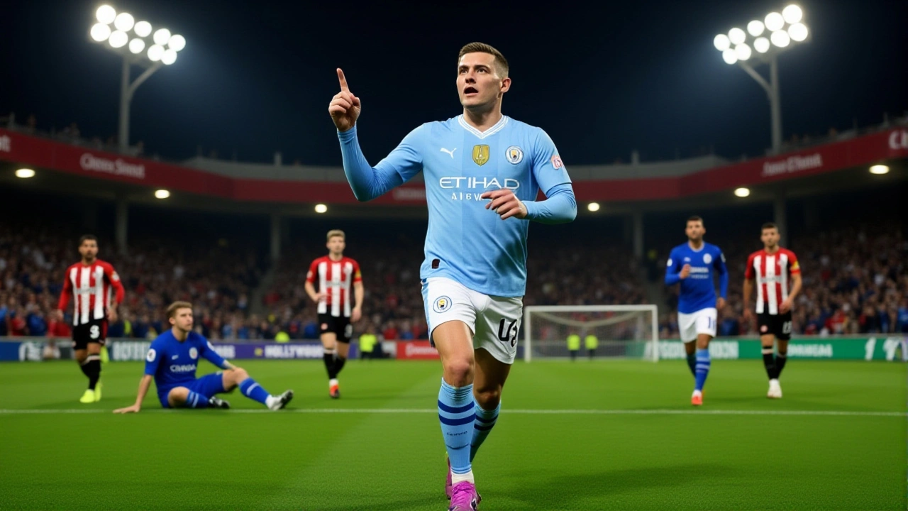 هالاند يسجل هاتريك ويقود مانشستر سيتي للفوز 4-2 على تشيلسي في أوهايو