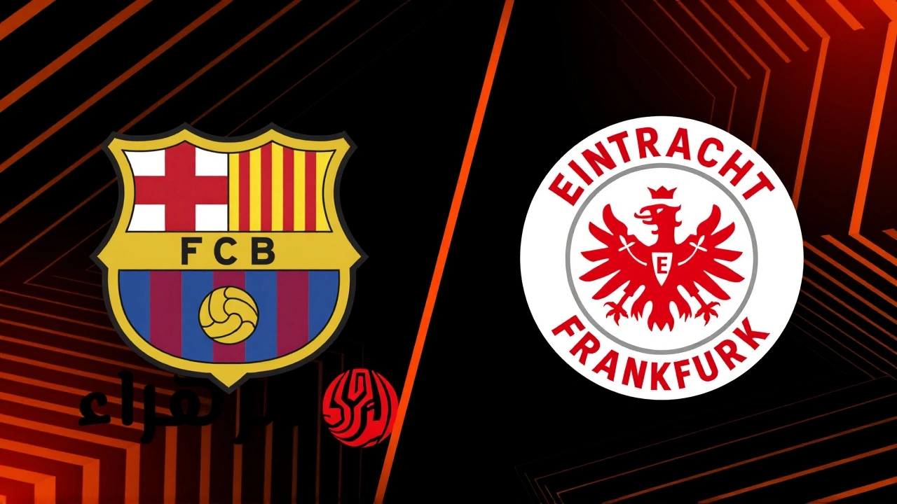 كوندي يقود عودة برشلونة من الخلف ليفوز على فرانكفورت 2-1 في دوري الأبطال