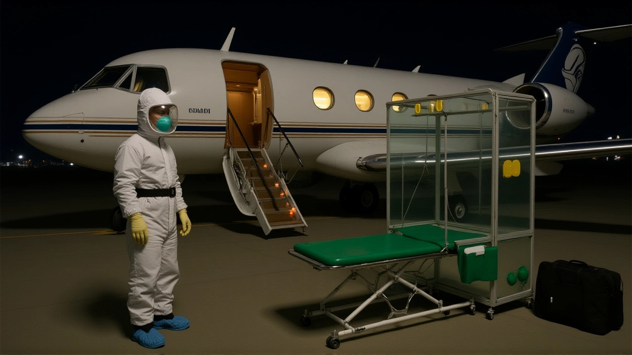 نجاح عملية إخلاء طبي جوي لنقل عائلة سعودية مصابة بكورونا من الهند إلى الرياض