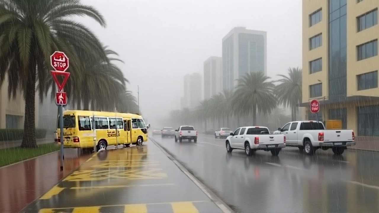 تحذير أحمر للضباب في الإمارات: الرؤية أقل من 100 متر وتحذيرات للسائقين