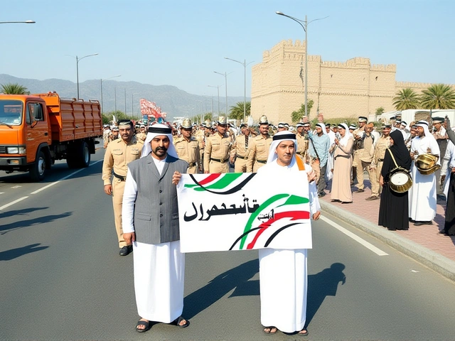 خورفكان تحتفل بعيد الاتحاد الـ54 بمسيرة بحرية وأمسية فنية بحضور الشيخ هيثم بن صقر القاسمي