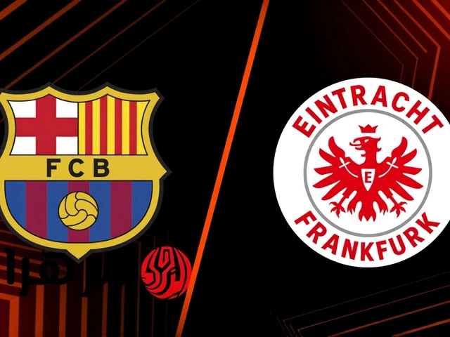 كوندي يقود عودة برشلونة من الخلف ليفوز على فرانكفورت 2-1 في دوري الأبطال