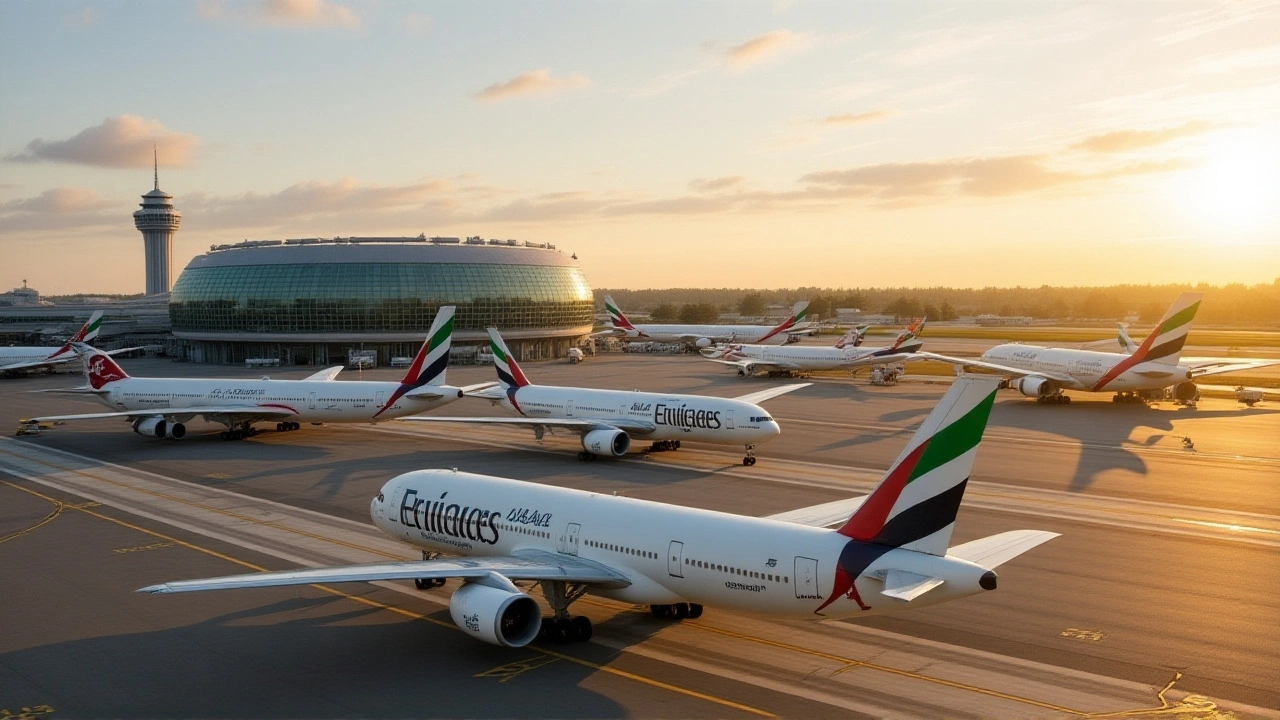 إلغاءات جوية واسعة في الإمارات بسبب عواصف أمريكية وانسداد مجالات جوية إقليمية