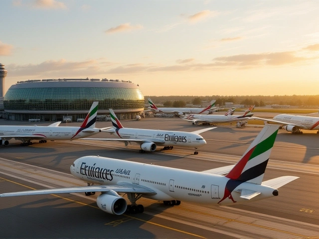 إلغاءات جوية واسعة في الإمارات بسبب عواصف أمريكية وانسداد مجالات جوية إقليمية