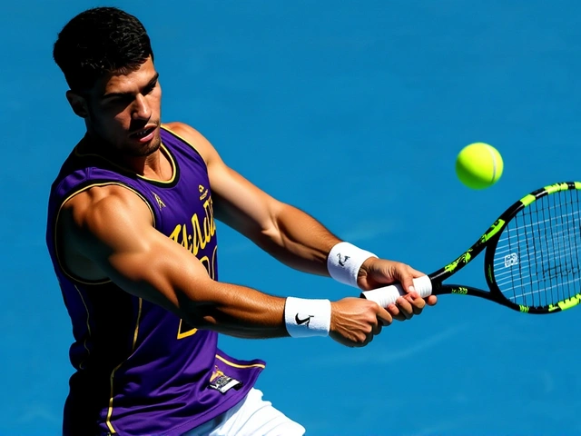 الكاراز يسعى لإنجاز تاريخي في أستراليا المفتوحة ليصبح أصغر رجل يحقق إنجاز الجراند سلام