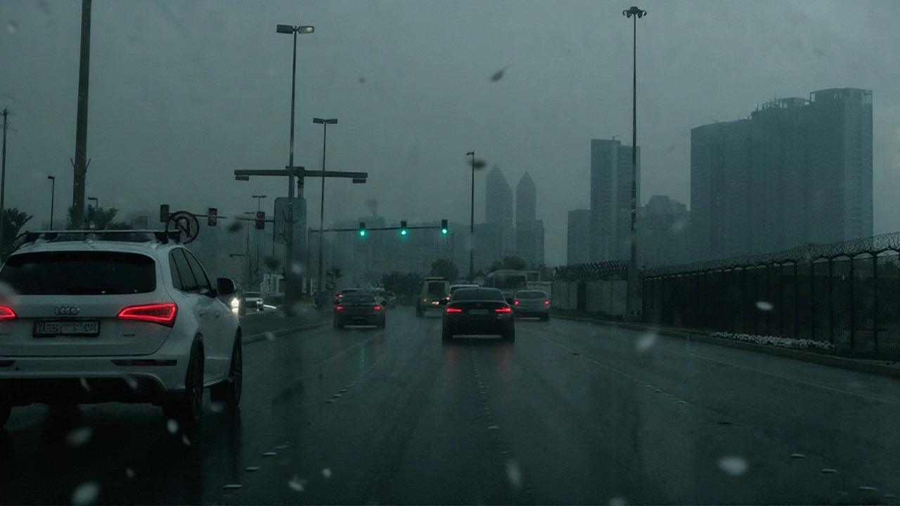 عاصفة مطرية قاسية تضرب الإمارات وإيران والعراق وسط مخاوف فيضانية