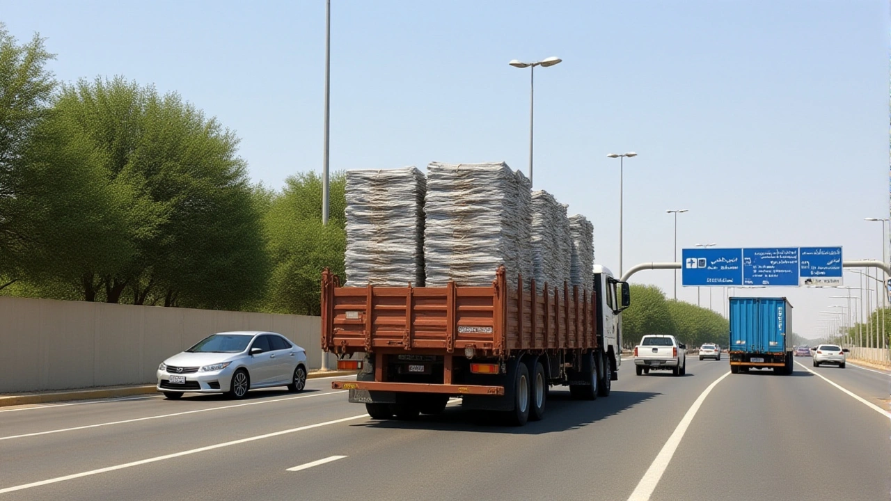 قيود جديدة للمركبات الثقيلة في أبوظبي حتى مارس 2026
