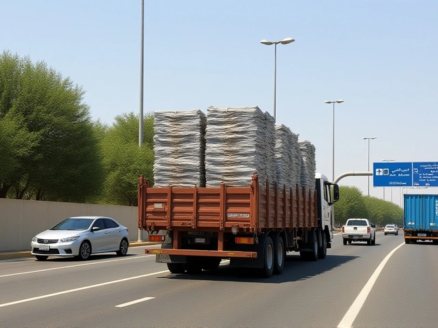 قيود جديدة للمركبات الثقيلة في أبوظبي حتى مارس 2026