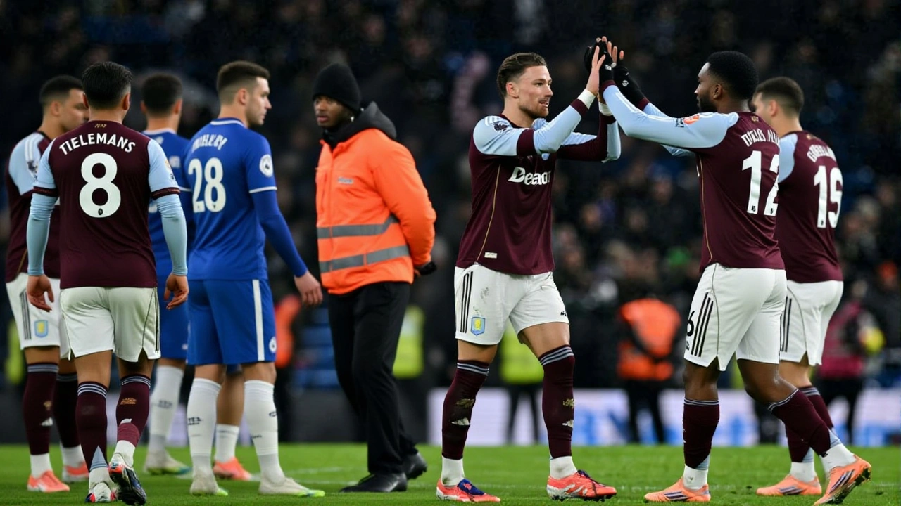 تشيلسي يخسر 1-2 أمام أستون فيلا وسط عروض "ملوك الريمونتادا"