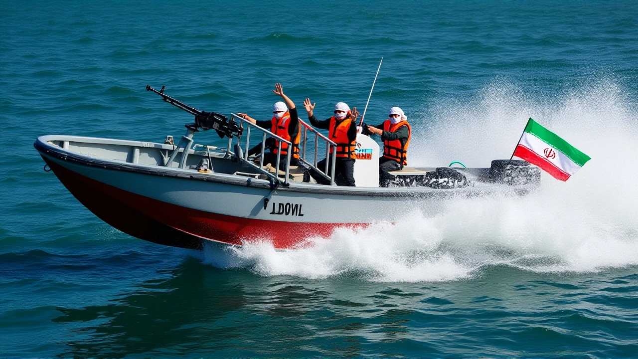 الحرس الثوري الإيراني يفرض شروطاً صارمة للمرور عبر مضيق هرمز
