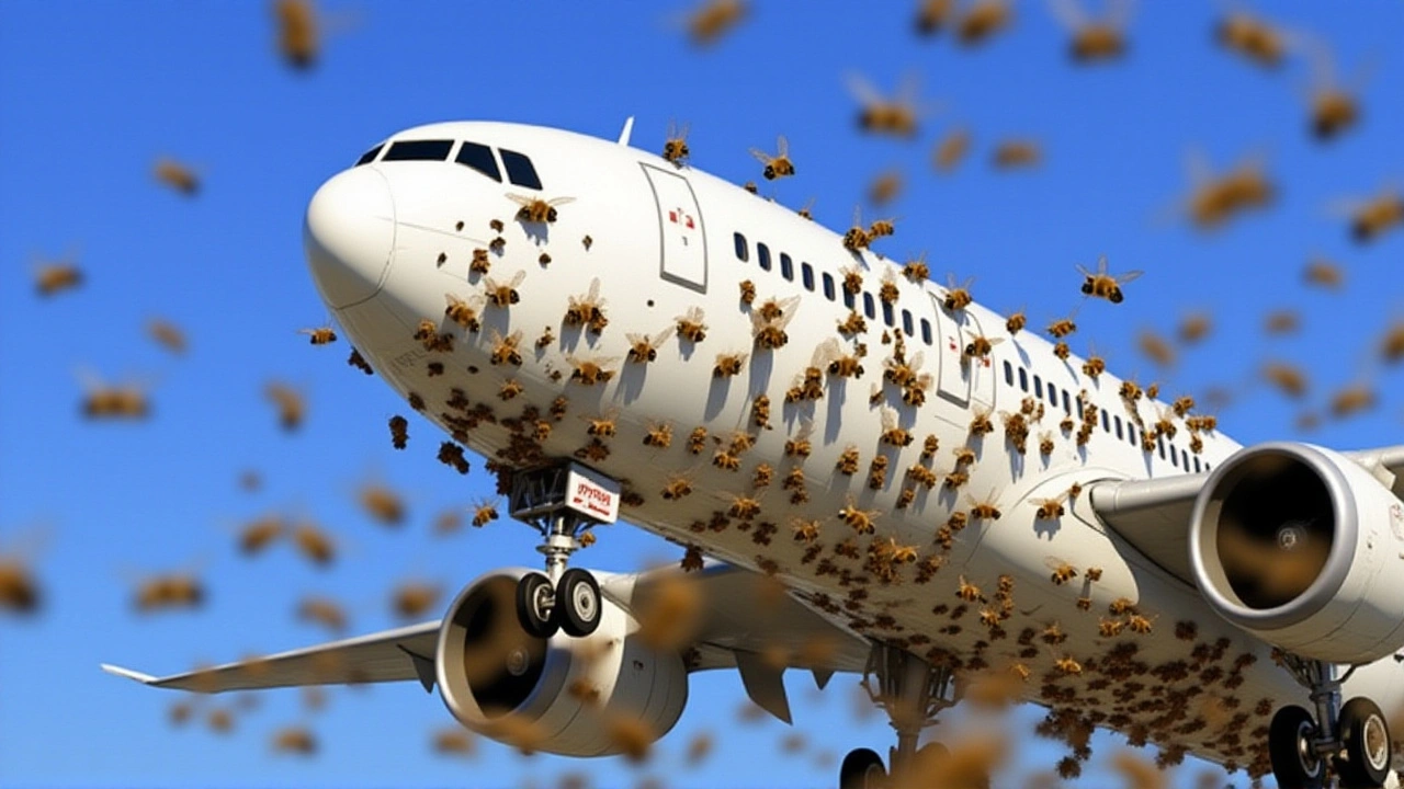 أسراب نحل تشل حركة طيران الهند: تأخيرات لساعات في ثلاث مطارات