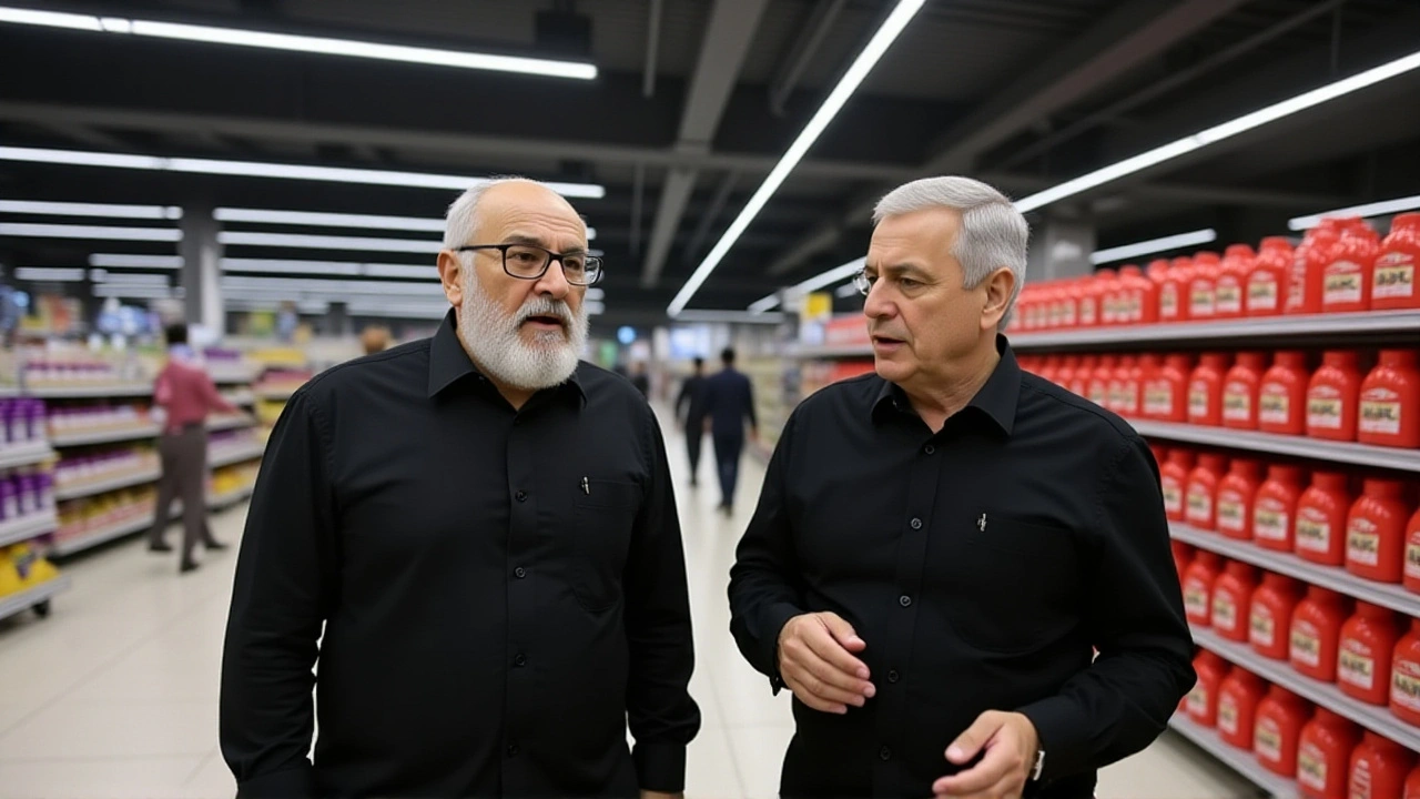 بزشكيان في مول بطهران: جولة تسوق وسط ضربات إسرائيلية وأمريكية