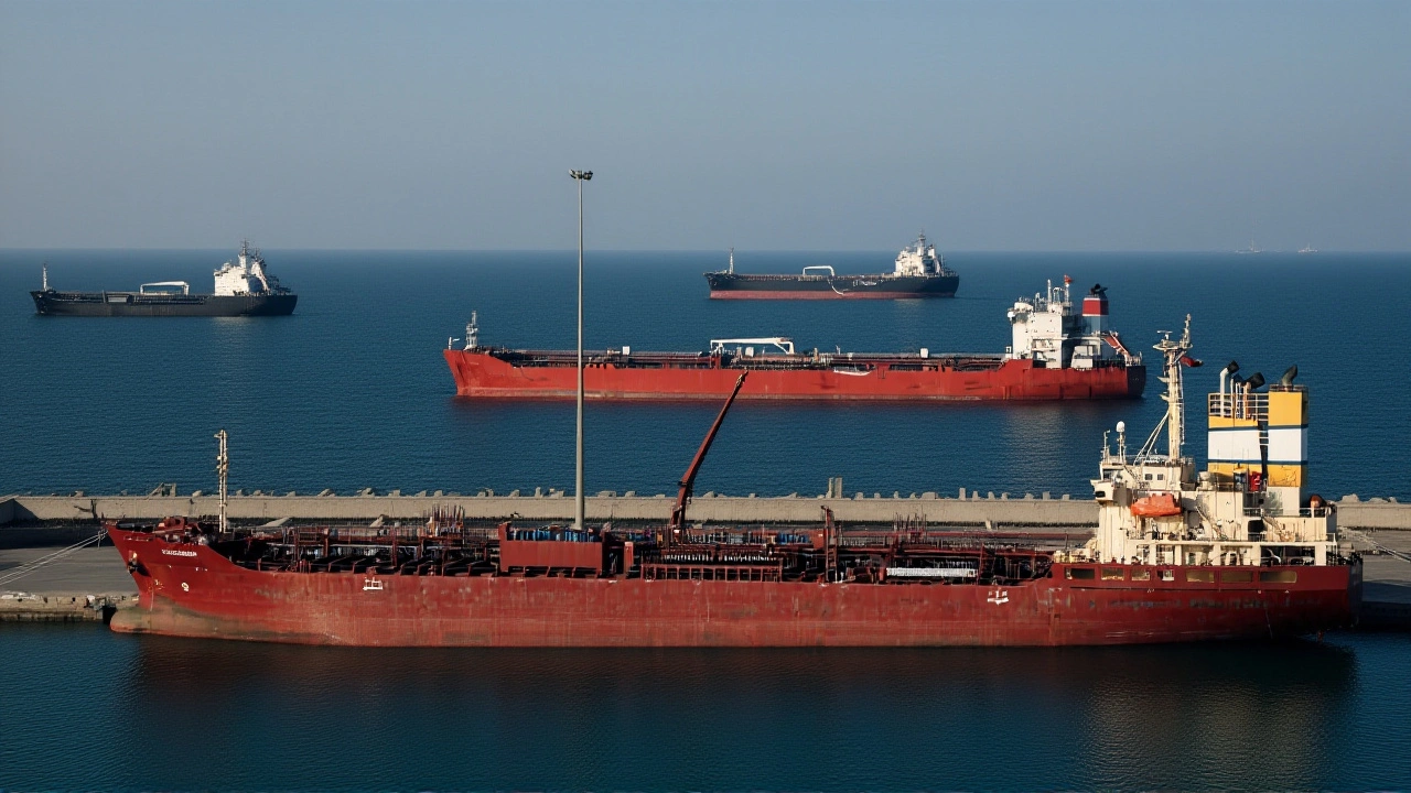 شبح أزمة طاقة عالمية مع وصول آخر شحنات النفط عبر مضيق هرمز