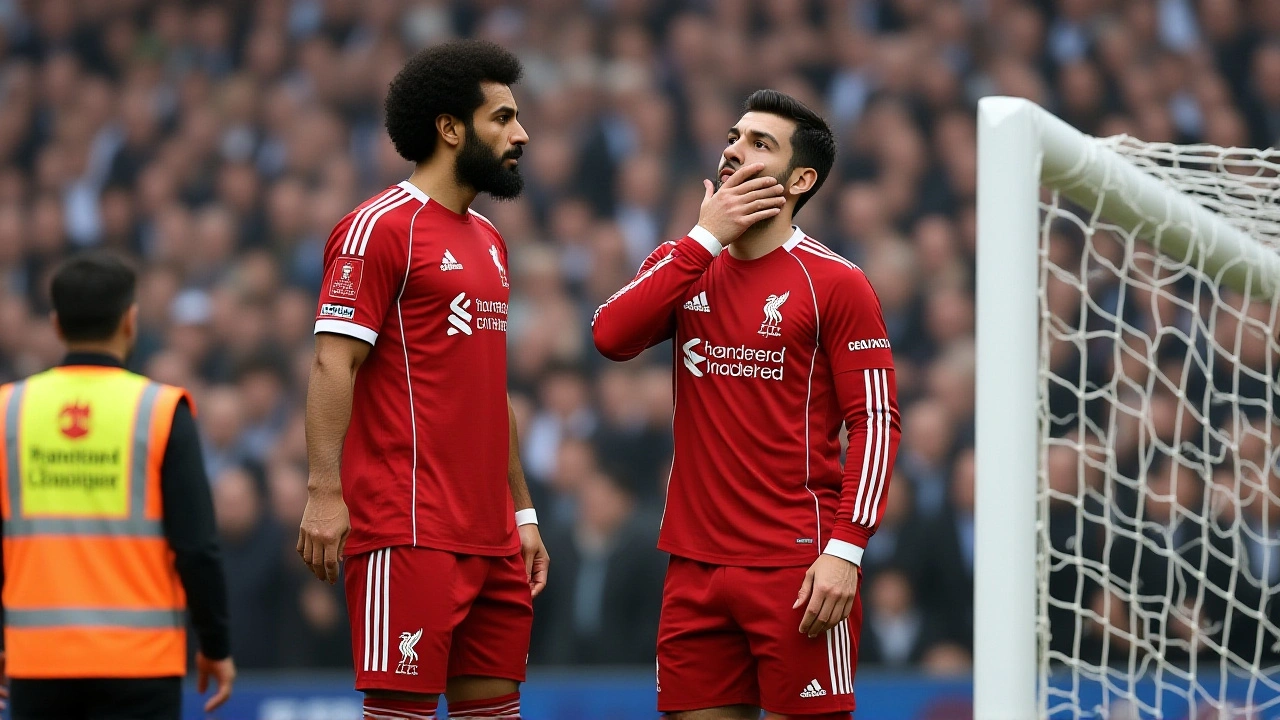 صلاح يضرب إيفرتون ويقترب من رقم جيرارد في ديربي الميرسيسايد