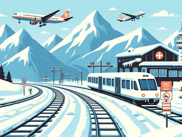 عاصفة جليدية تشل سكك حديد النمسا وخسائر المصانع تصل لـ 3 ملايين يورو