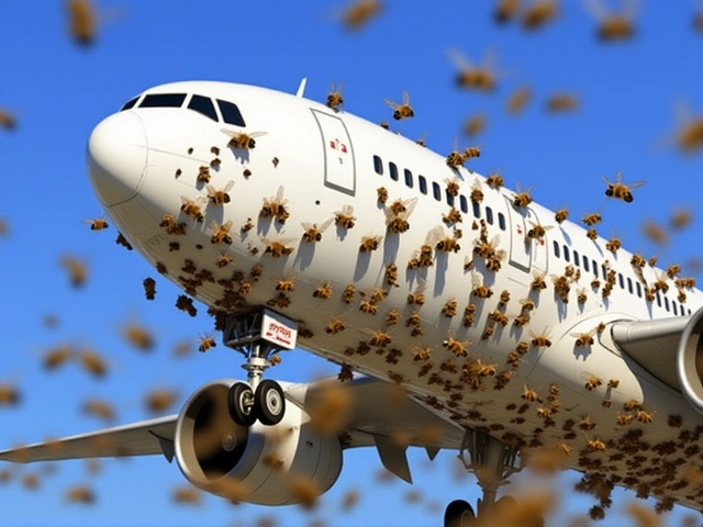 أسراب نحل تشل حركة طيران الهند: تأخيرات لساعات في ثلاث مطارات