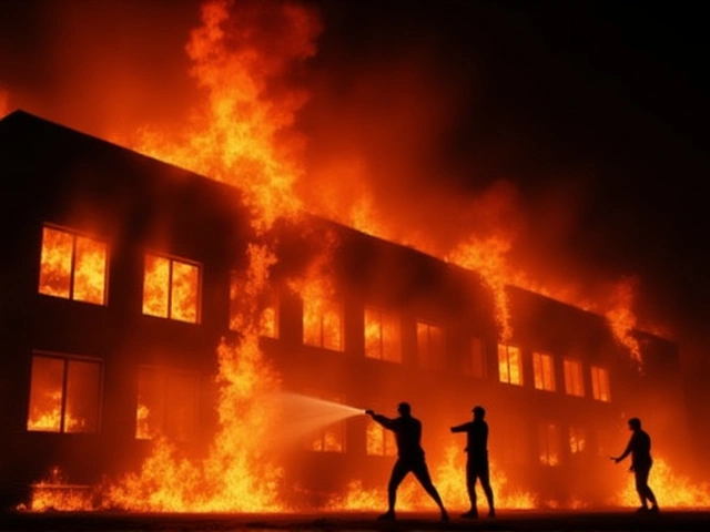 حريق ميناء الحديدة يلتهم مساعدات غذائية ووقوداً لبرنامج الأغذية العالمي