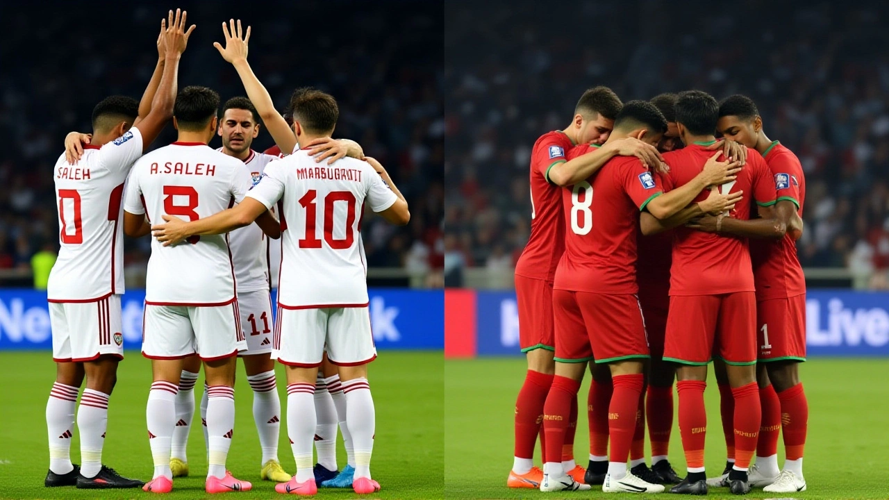 الإمارات تتصدر المجموعة الأولى المؤهلة لكأس العالم بعد فوزها على عمان