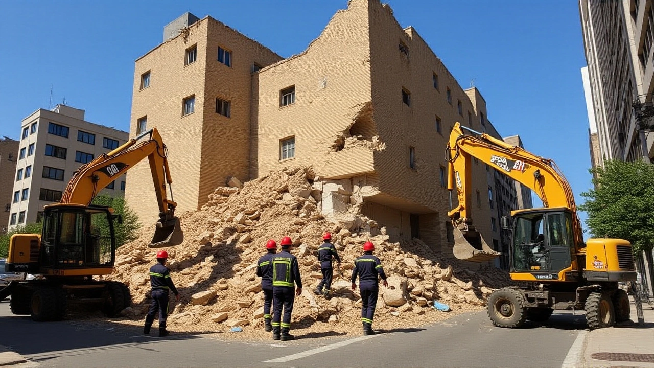 انهيار مبنى في فاس: 11 قتيلا وفتح تحقيق قضائي