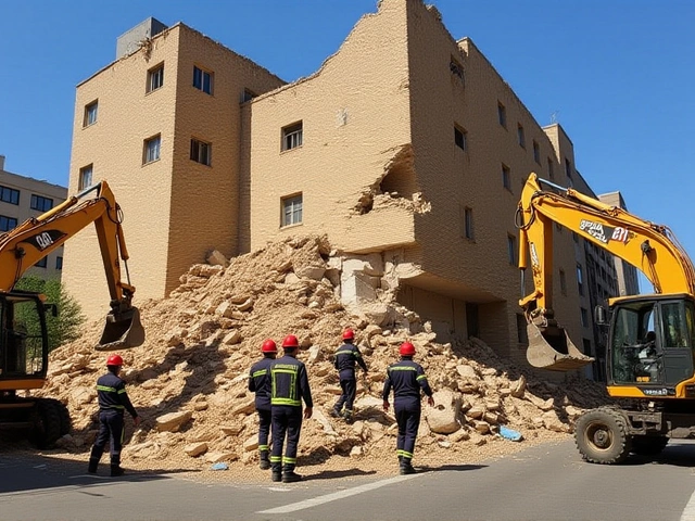 انهيار مبنى في فاس: 11 قتيلا وفتح تحقيق قضائي