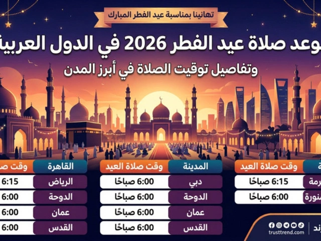 رسميًا.. مواعيد صلاة عيد الفطر 2026 في مصر والسعودية والعالم العربي