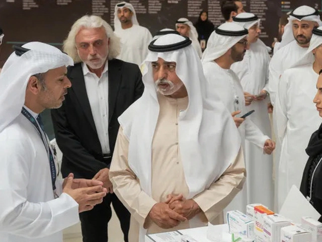 نهيان بن مبارك يتفقد فعاليات المسابقة الوطنية لمهارات الإمارات 2026