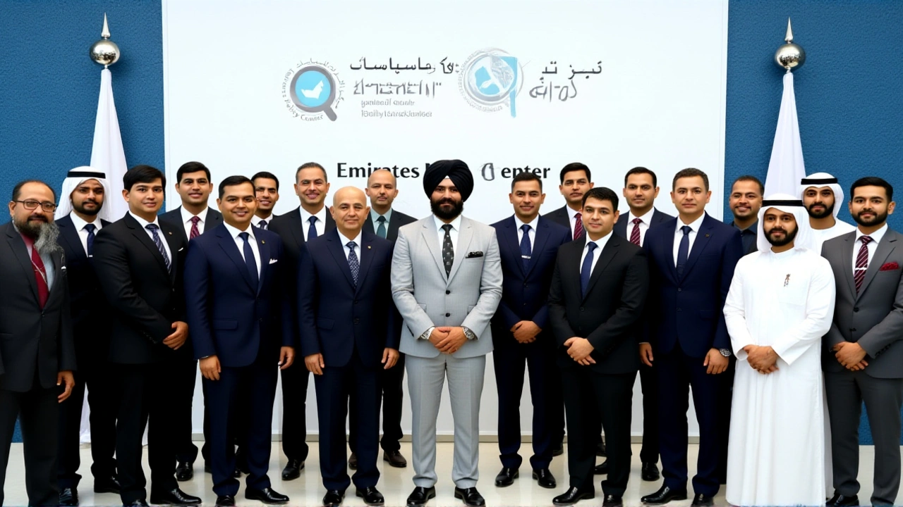 وفد من الكلية البحرية الحربية الهندية يزور مركز الإمارات للسياسات