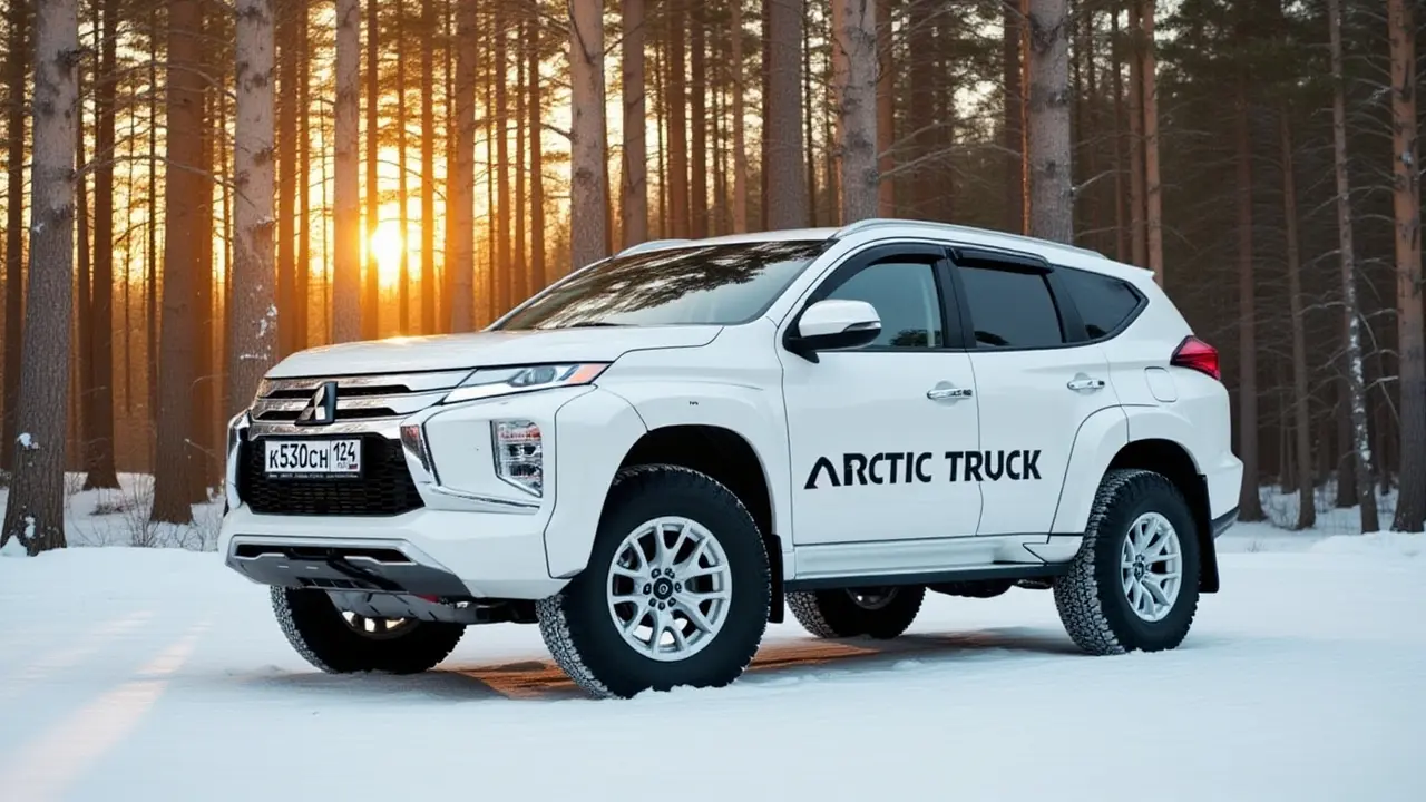 Arctic Trucks تكشف عن Mitsubishi Pajero Sport AT35 المعدلة للثلوج