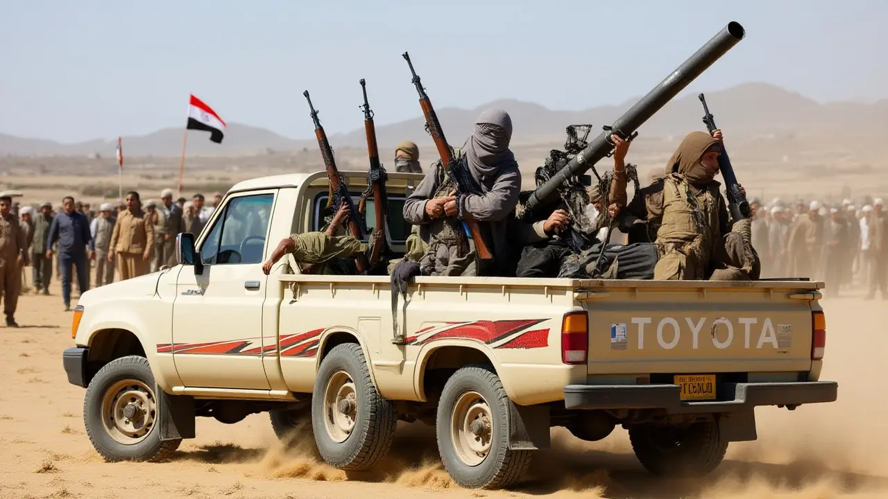 غارات يمنية تستهدف منصات صواريخ حوثية في مأرب والجوف