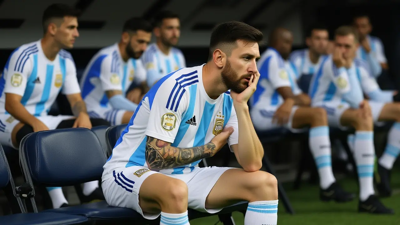 ميسي من البكاء إلى التتويج: لحظة حاسمة في نهائي كوبا أمريكا 2024