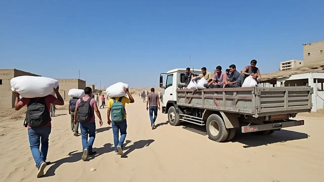 OCHA: 10% of Gaza population on brink of famine