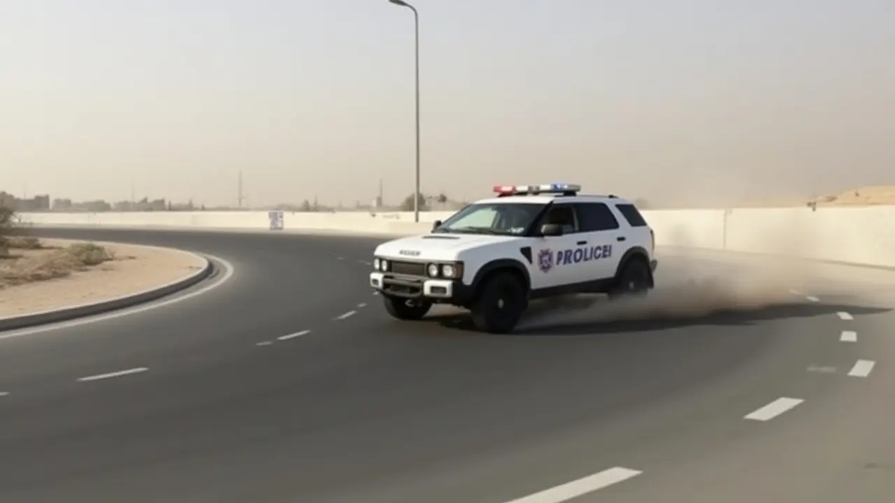 شرطة دبي تحجز مركبة سائقة متهورة: غرامة 2000 درهم و60 يوماً حجزاً