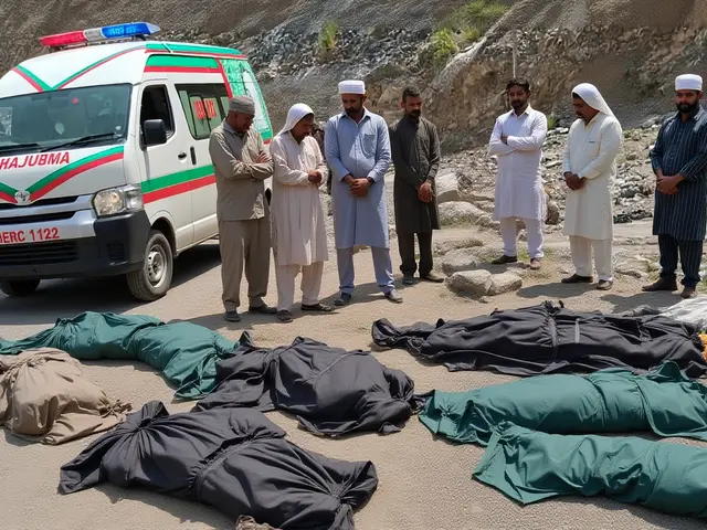 40 قتيلاً في بلوشستان: حافلة تهوي في وادٍ عميق قرب زوب