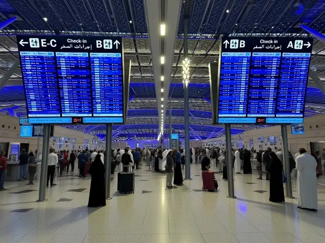 الخطوط السعودية: توقف مفاجئ في مطار الرياض وإلغاء رحلات إقليمية