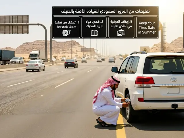 دليل القيادة الآمنة في حر الصيف: نصائح الخبراء
