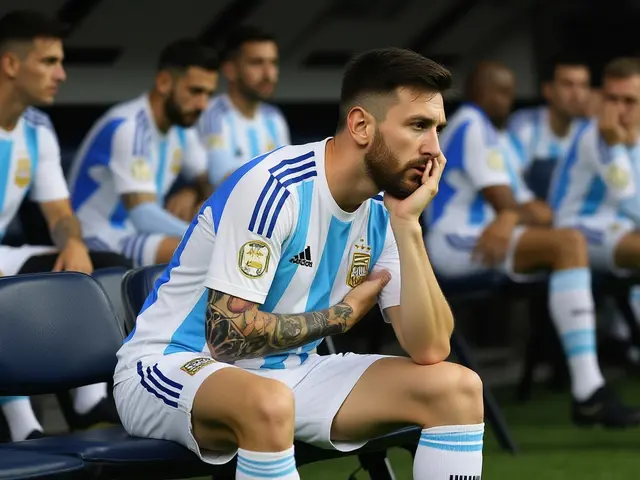 ميسي من البكاء إلى التتويج: لحظة حاسمة في نهائي كوبا أمريكا 2024