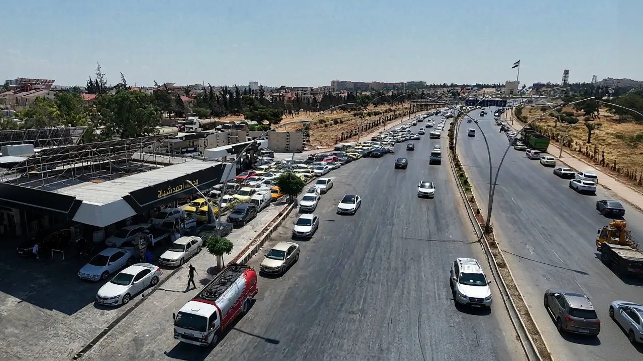 طوابير الوقود في سوريا: اختناق توزيع أم نقص حقيقي؟