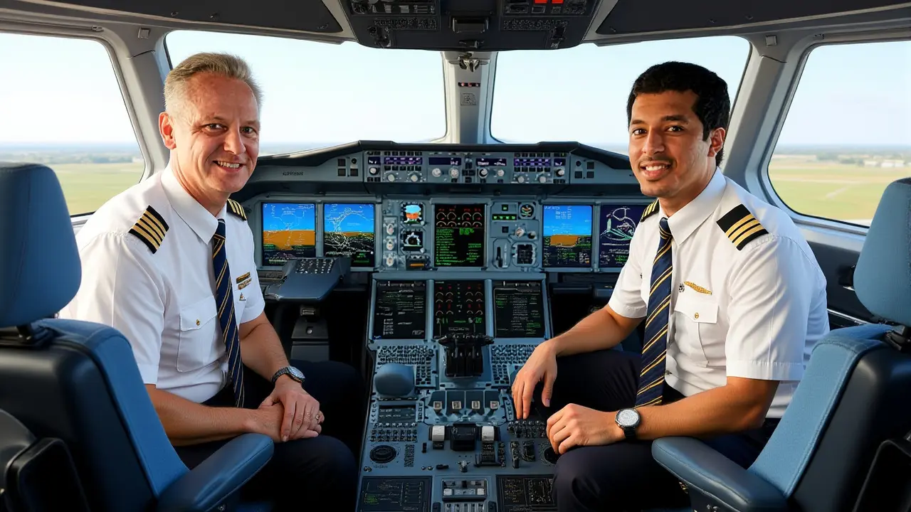 طيران الإمارات تكشف أسرار قمرة قيادة إيرباص A380 في فيديو غامر