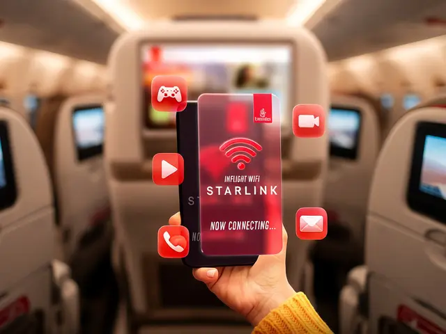 الإمارات تطلق «ستارلينك» على إيرباص A380 لأول مرة عالمياً