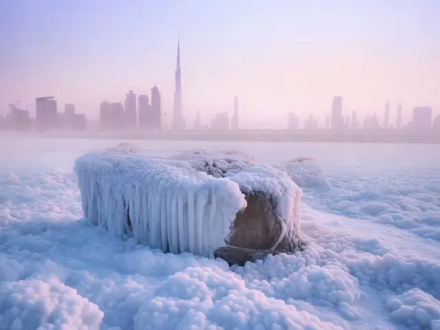 رقم قياسي في الإمارات: -5.7 درجة مئوية على جبل جيس