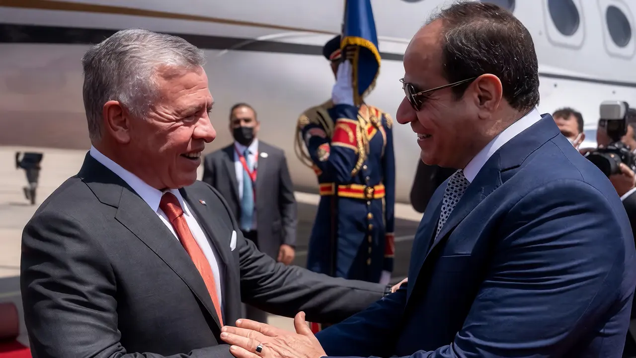 السيسي: أمن الأردن خط أحمر مصري.. تنسيق عالٍ ضد التهديدات الإيرانية