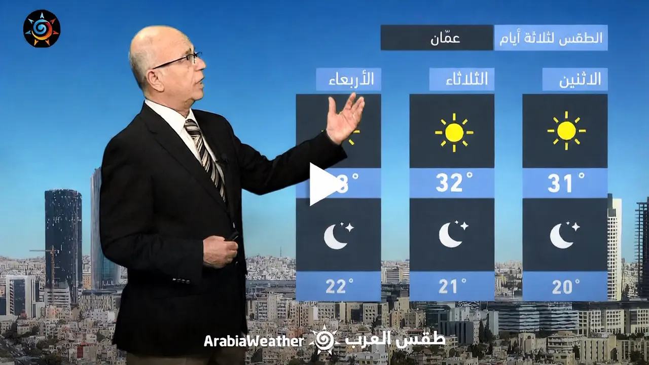كتلة هوائية حارة تضرب الأردن: درجات حرارة قياسية في الأغوار