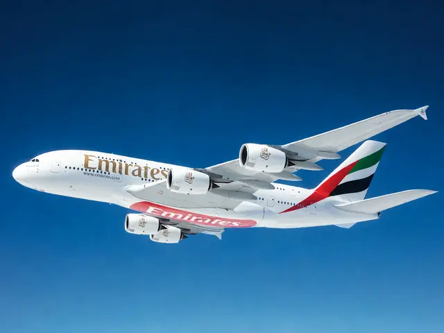 أول A380 للإمارات تتحول لقطع فنية في معرض دبي للطيران