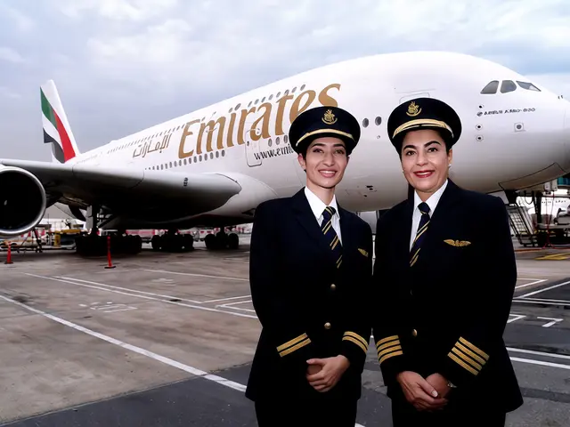 طيران الإمارات يسلط الضوء على نساء يقدن A380