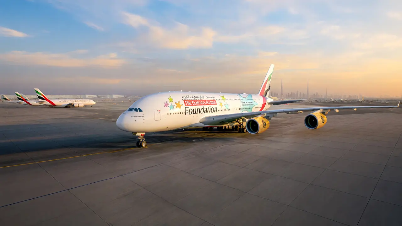 طيران الإمارات تطلق كسوة A380 لدعم الأطفال المحتاجين